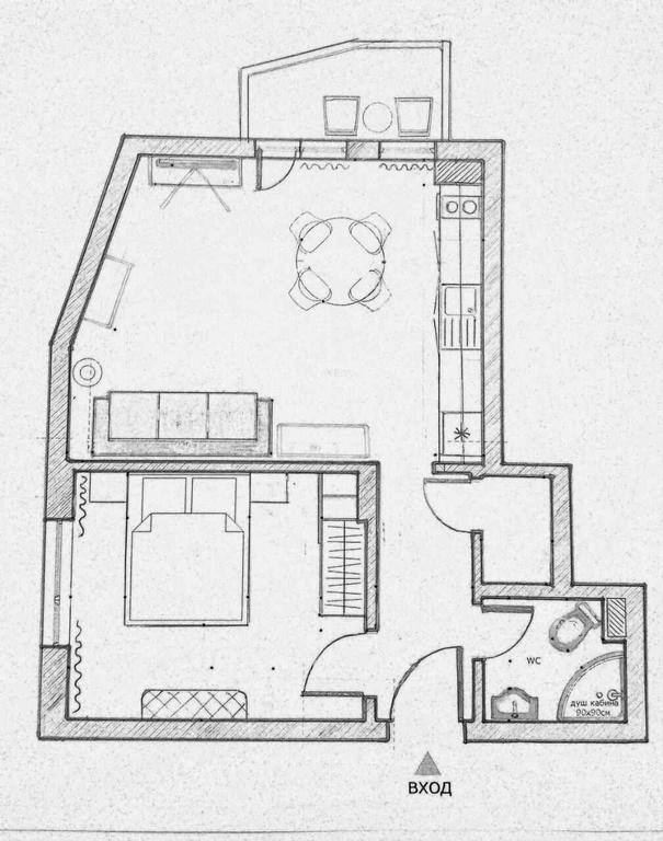 בורגאס Apartment Morskoi Gnom מראה חיצוני תמונה
